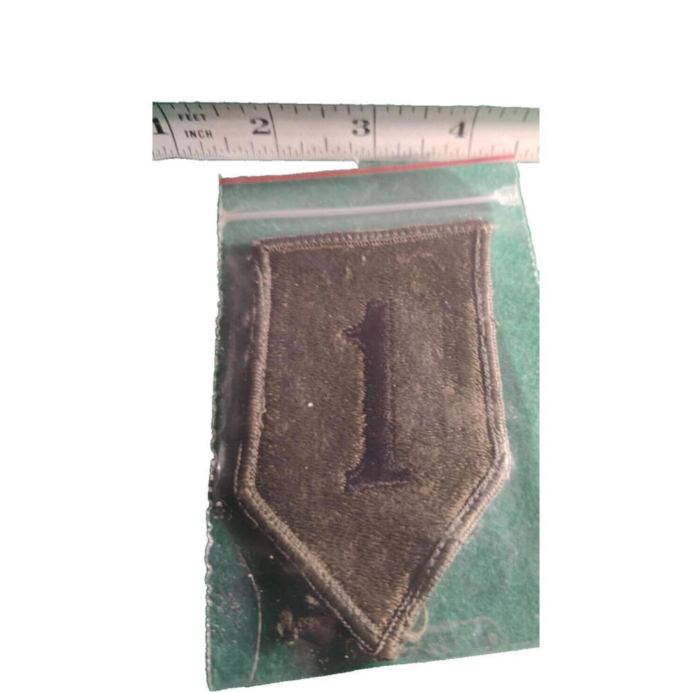 Collectible 1st INFANTRY DIVISION - US ARMY -Subdued Patch Badge Historical Mem